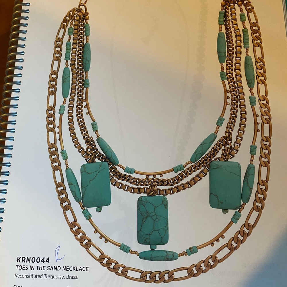 KRN0044 Toes in the Sand Silpada Necklace